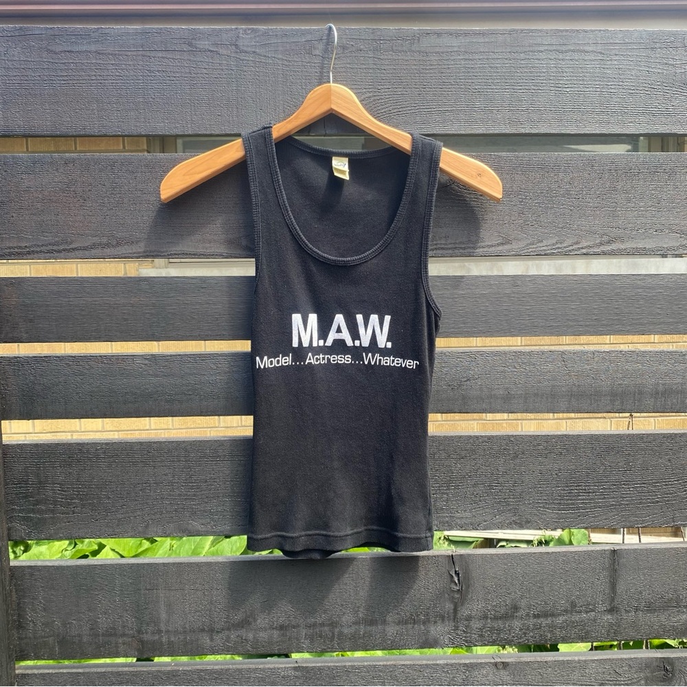 MAW Fun y2k Graphic Tank for summer